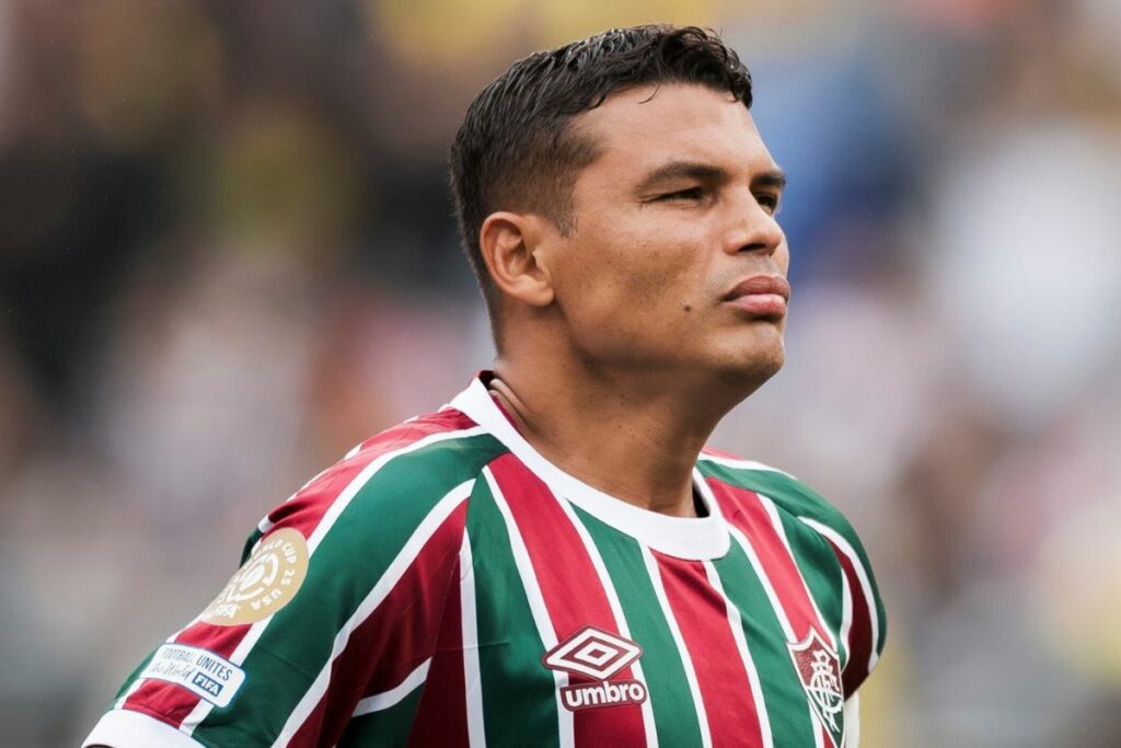 Thiago Silva, jugador del Fluminense en un partido del Mundial de Clubes 2025.