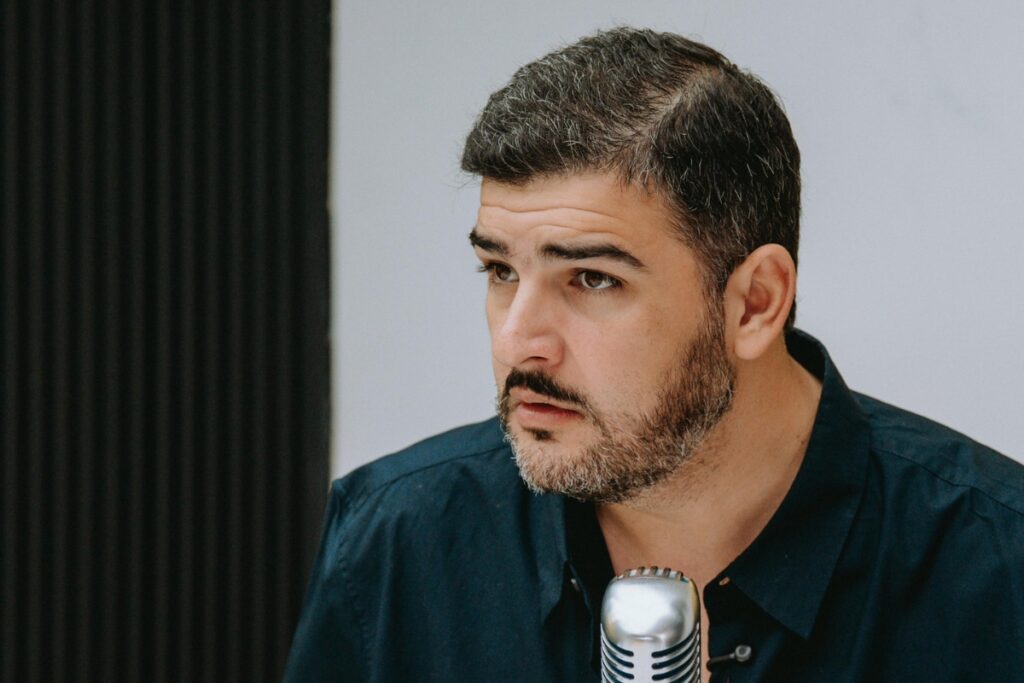 Aquiles Alvarez en una frecuencia radial este 30 de julio de 2025.