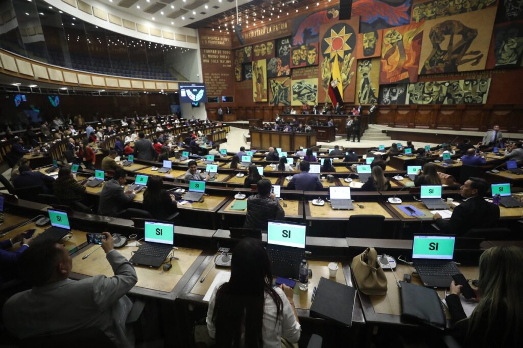 Pleno de la Asamblea Nacional el pasado 7 de junio de 2025 en la aprobación de la Ley de Solidaridad Nacional.