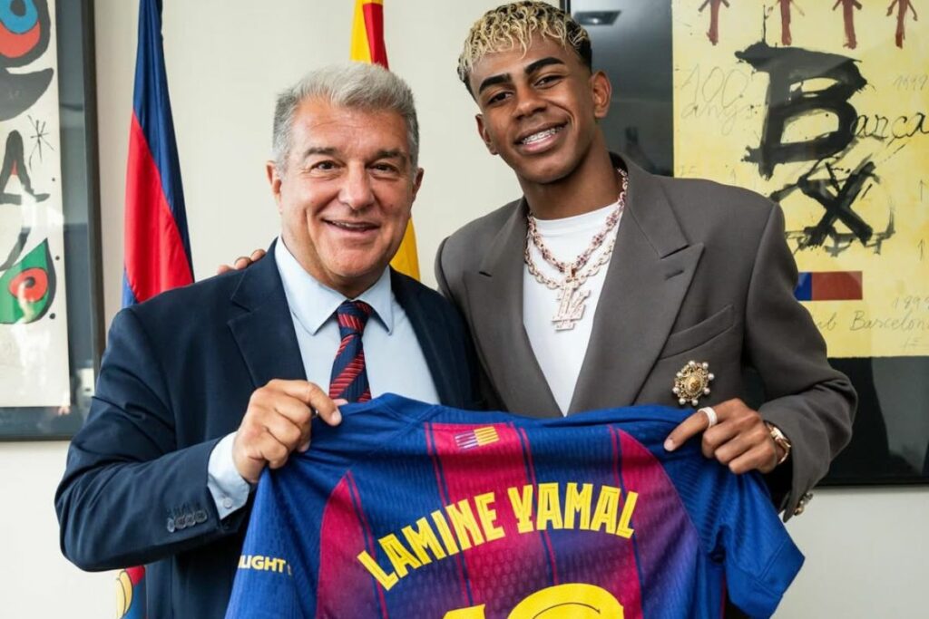 Lamine Yamal hereda la legendaria camiseta '10' del Barcelona - El Comercio