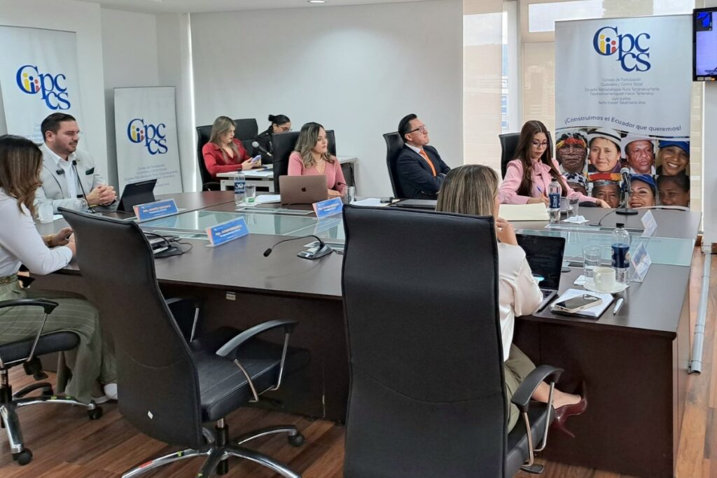 Sesión del Pleno del Cpccs.