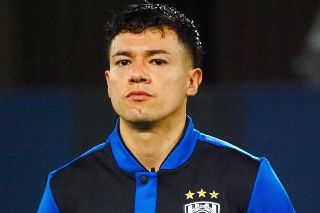 Matías Fernández, jugador de Independiente del Valle en la temporada 2025.
