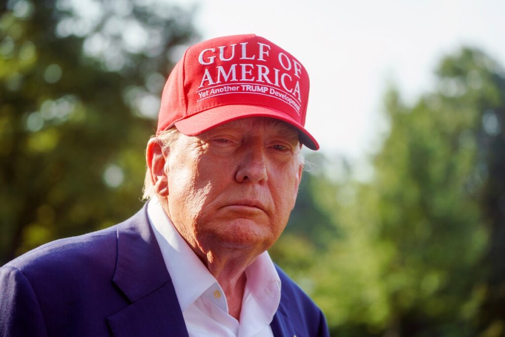 Donald Trump, presidente de los Estados Unidos.