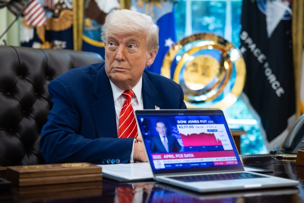 Donald Trump, presidente de Estados Unidos.