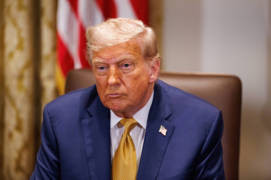 Donald Trump, presidente de Estados Unidos.