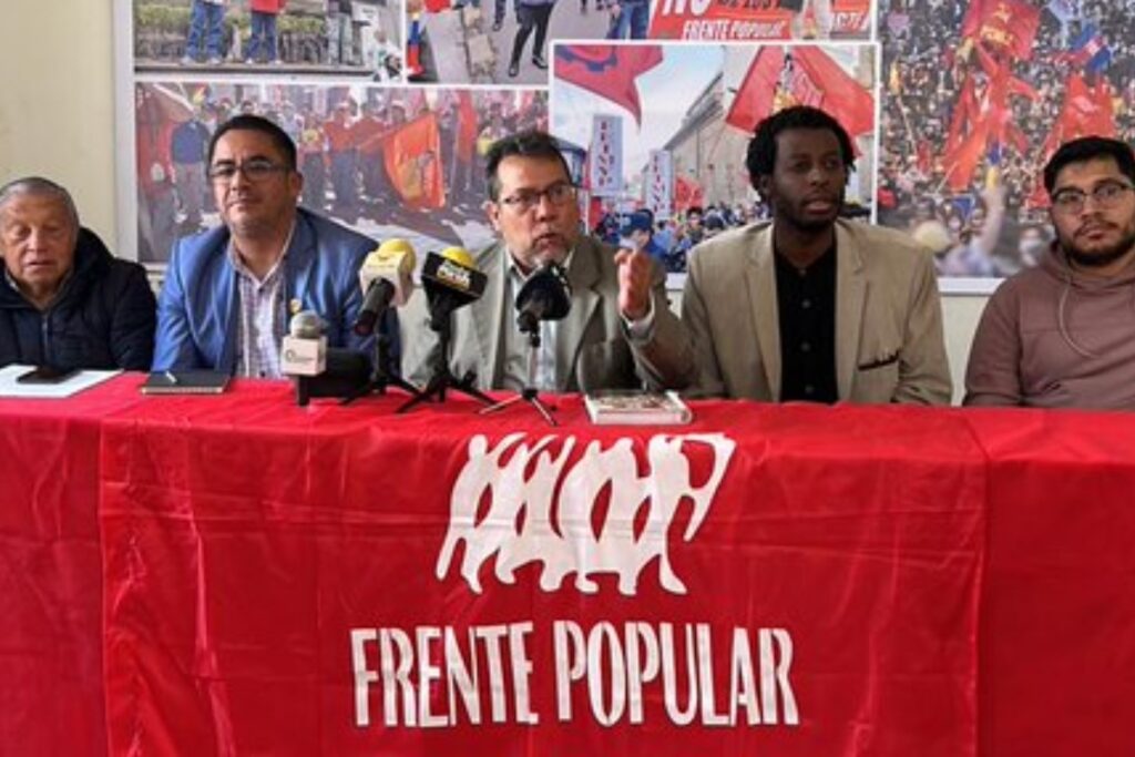 El Frente Popular y la Unión Nacional de Educadores (UNE) anunciaron movilizaciones para julio.