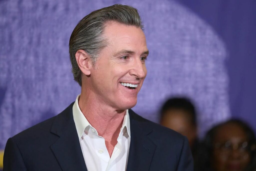 Foto de archivo del gobernador de California, Gavin Newsom.