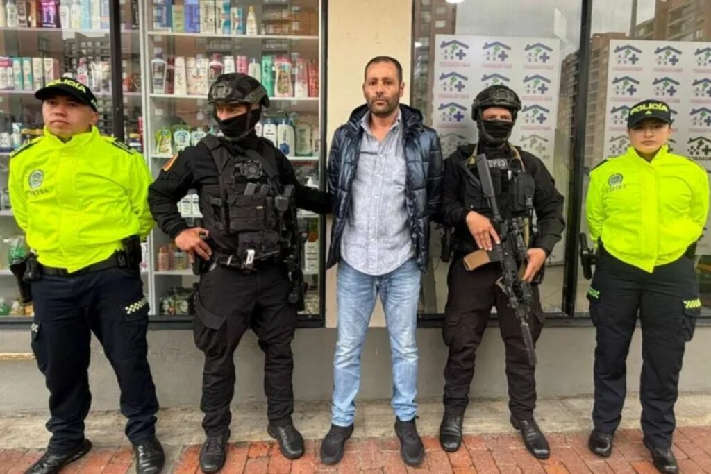 Capturaron en Bogotá a Giuseppe Palermo.
