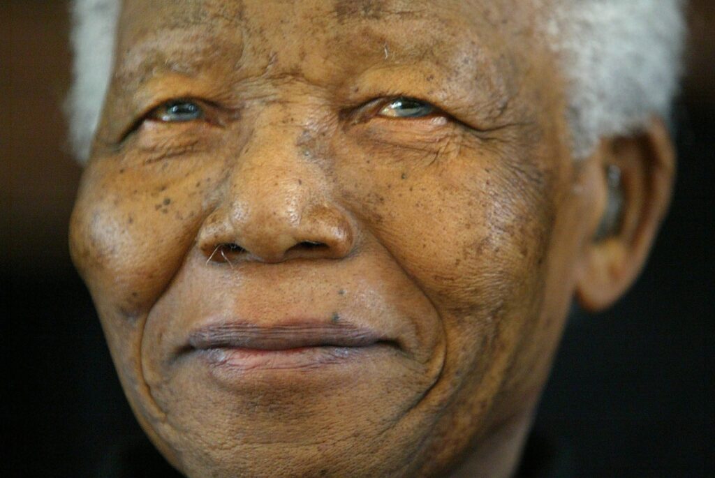 Nelson Mandela en una fotografía de archivo.