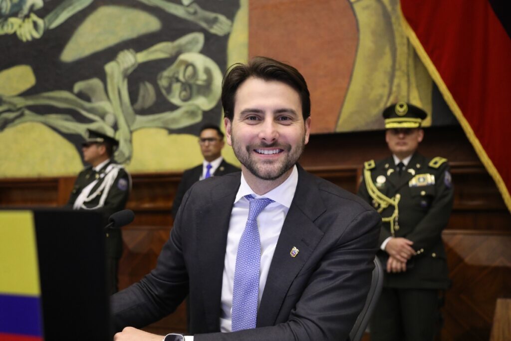 Niels Olsen, presidente de la Asamblea Nacional.