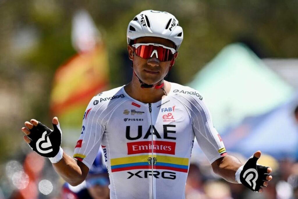 Jhonatan Narváez correrá su primer Tour de Francia.