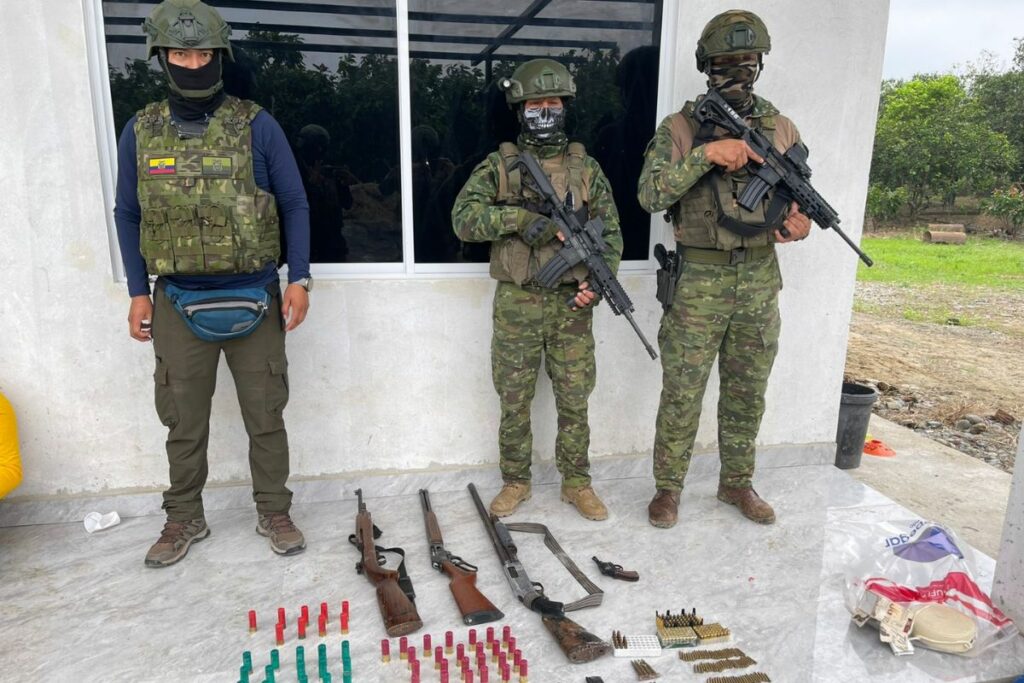 Un operativo se realizó en Ventanas, provincia de Los Ríos