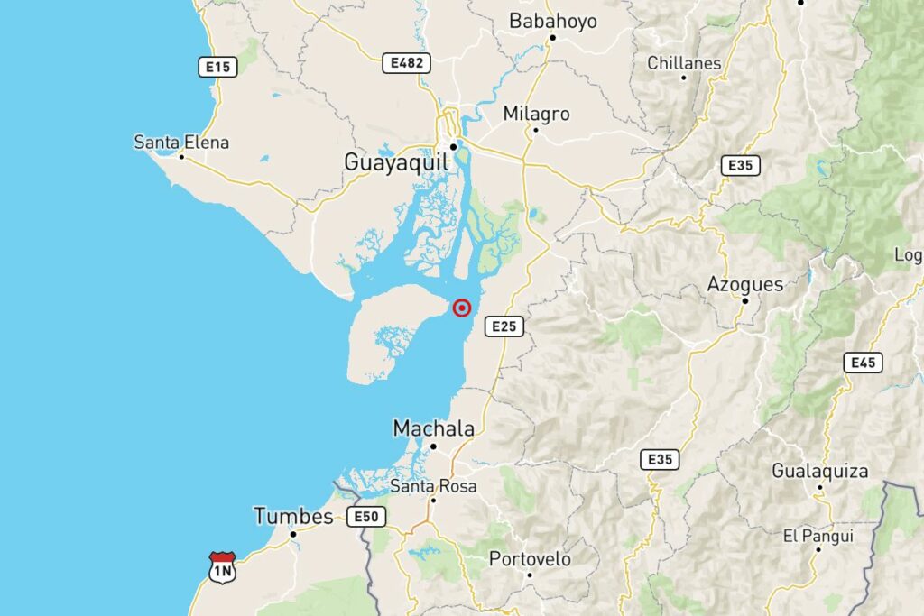 Un temblor se sintió en Guayas este 17 de julio.