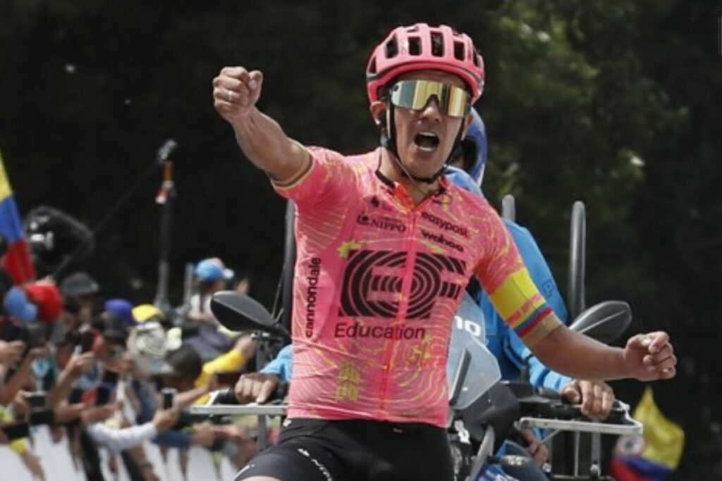 Richard Carapaz, del EF Education-EasyPost, tiene previsto representar a Ecuador en el Mundial de Ciclismo 2025 en Ruanda.