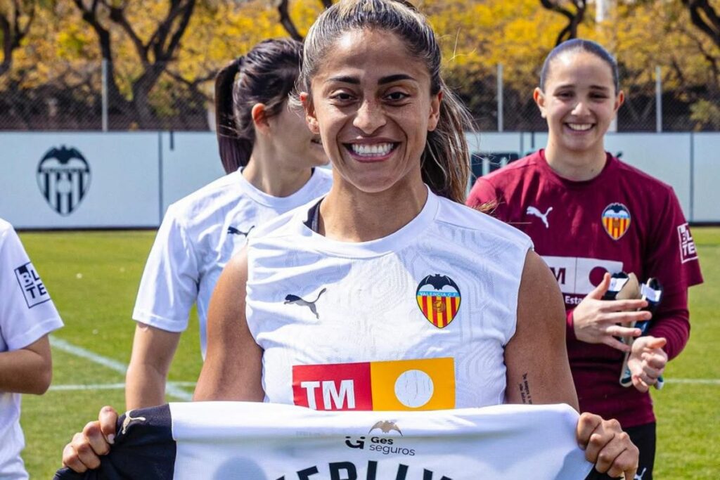 Instagram de la futbolista.