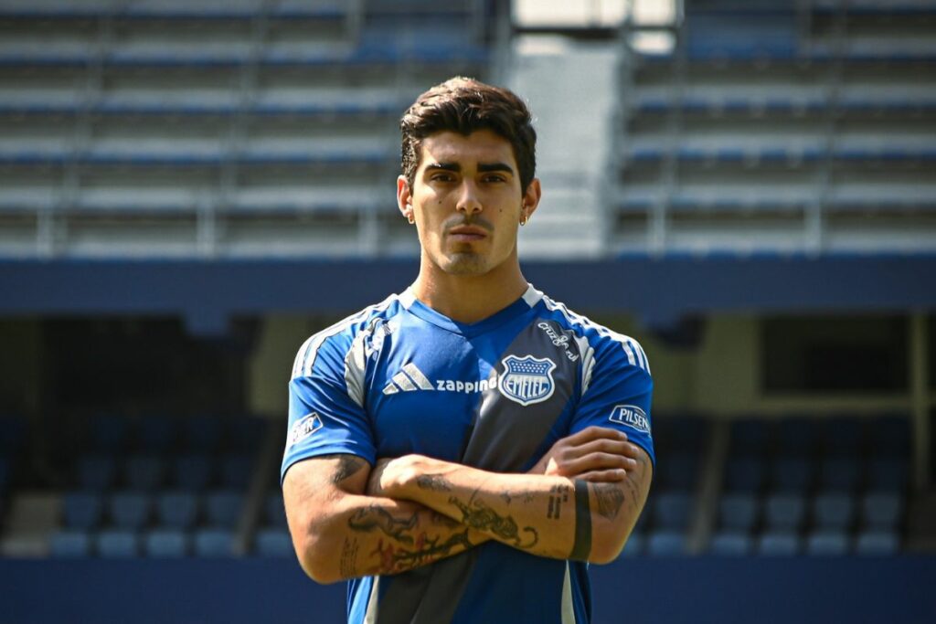Alfonso Barco, nuevo jugador de Emelec para la Liga Pro 2025.