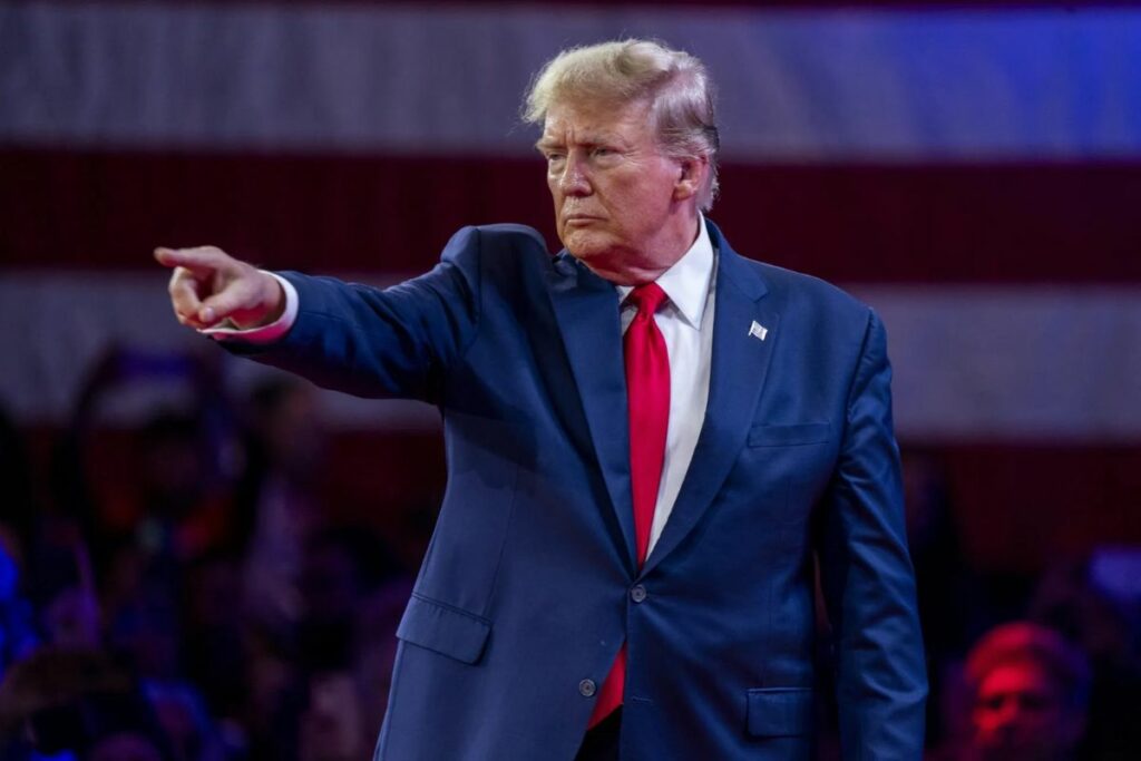 El presidente de Estados Unidos, Donald Trump. Foto: EFE