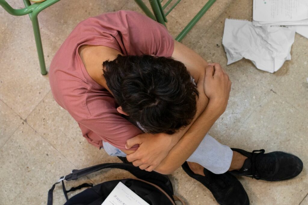 Imagen referencial de violencia en colegios de Ecuador.