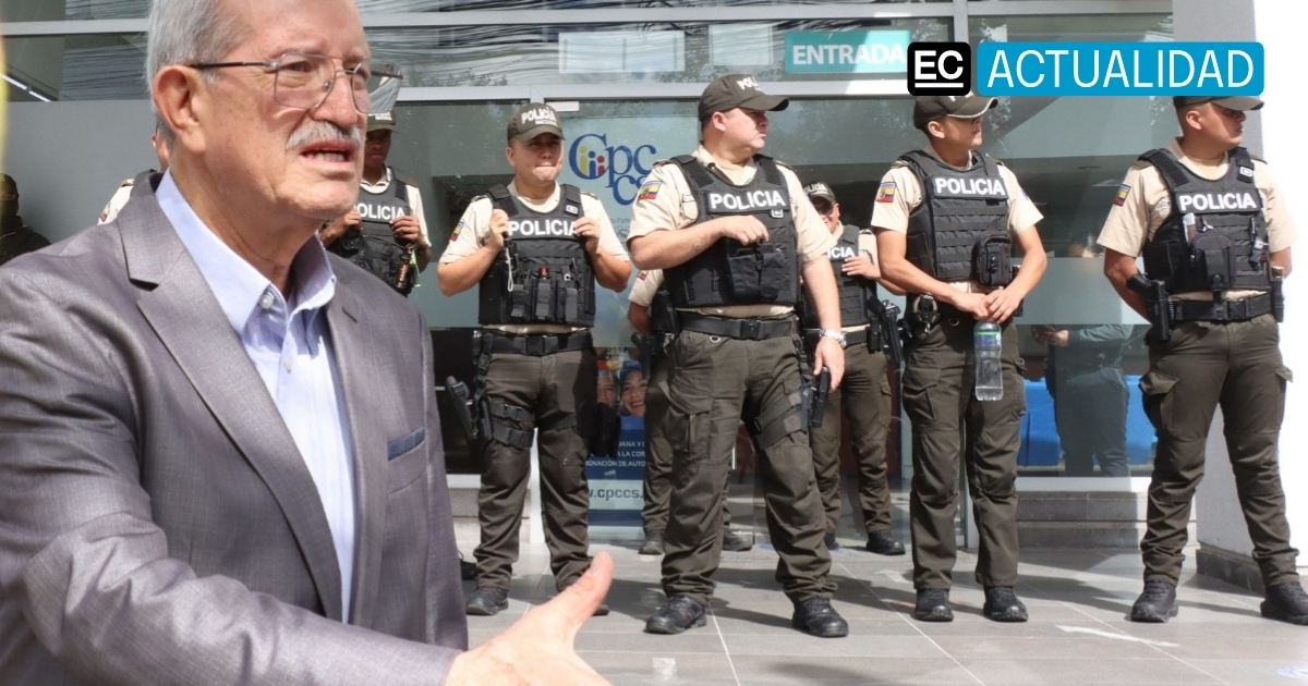Óscar Ayerve fue impedido de ingresar al Cpccs