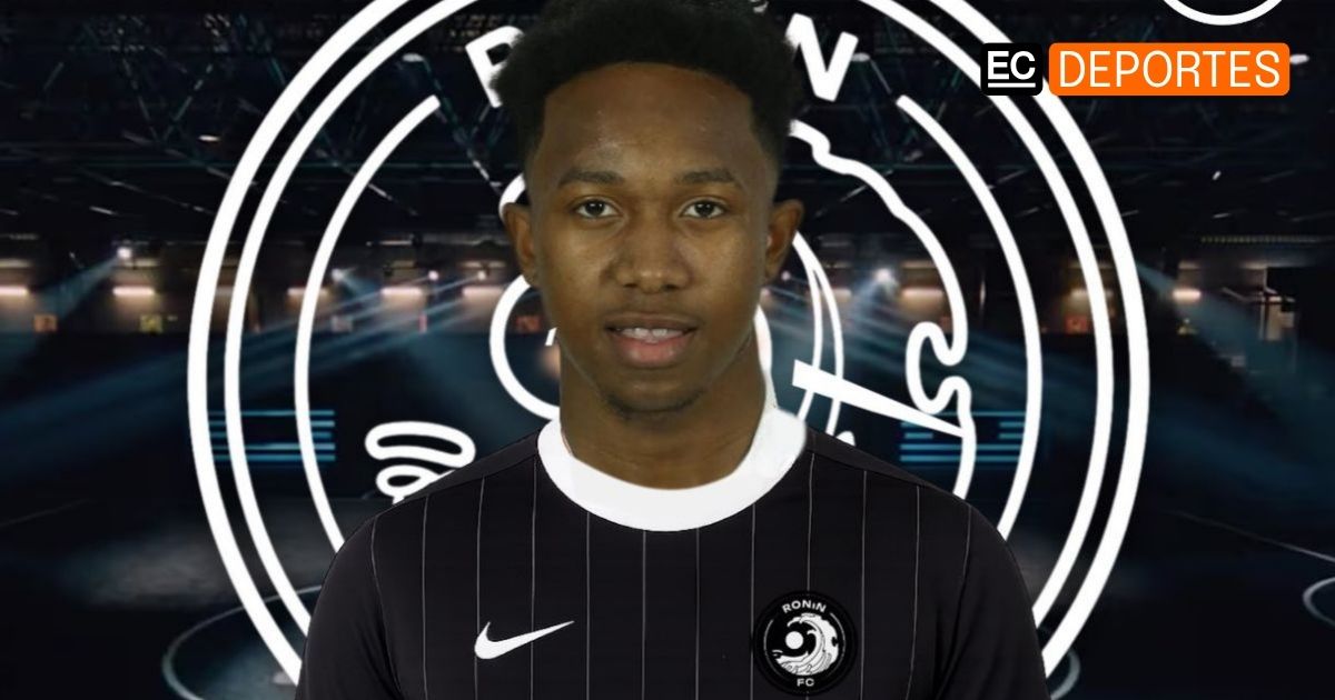 Josimar Quintero, jugador ecuatoriano, jugará en el Ronin FC de Ibai Llanos