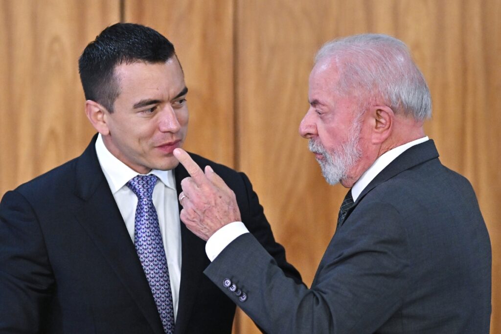 Lula y Noboa relegan las ideologías y se deciden por el comercio entre  Brasil y Ecuador - El Comercio