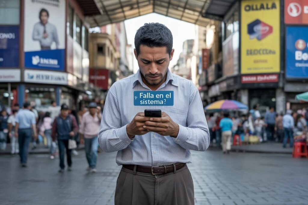 Los usuarios ecuatorianos se quejan con frecuencia de las fallas de los canales digitales de los bancos.