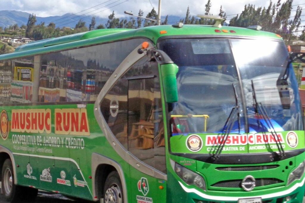 Foto de archivo del bus del Mushuc Runa. Cortesía