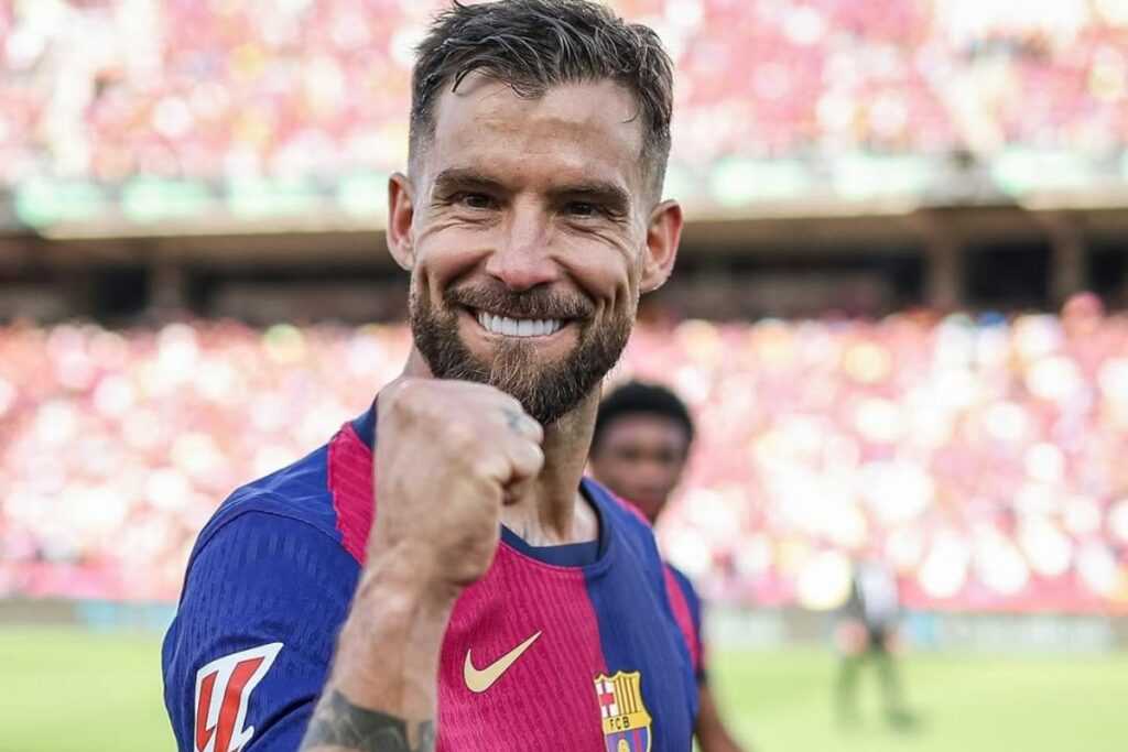 Iñigo Martínez jugó dos temporadas con la camiseta del FC Barcelona.
