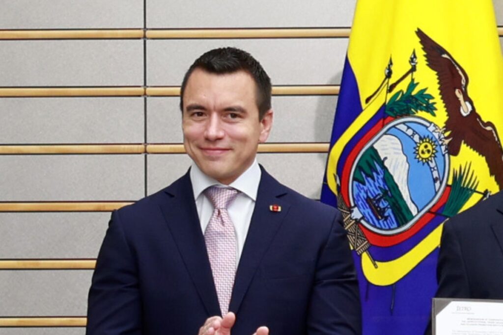 Daniel Noboa suspende visita a Vietman; este es el motivo - El Comercio