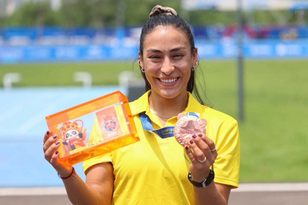 Gabriela Vargas logra histórica medalla para Ecuador en los Juegos Mundiales Chengdú 2025 - El Comercio
