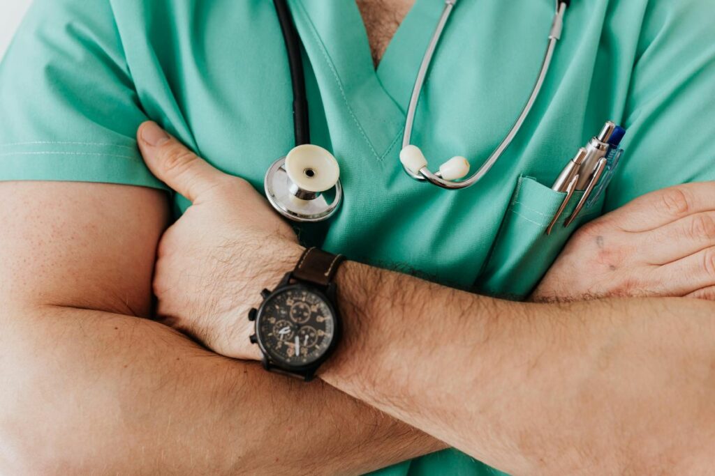Imagen referencial de un médico.