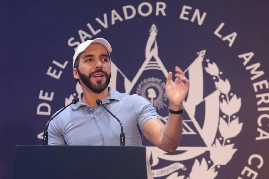 Nayib Bukele, presidente de El Salvador, en una fotografía de archivo.
