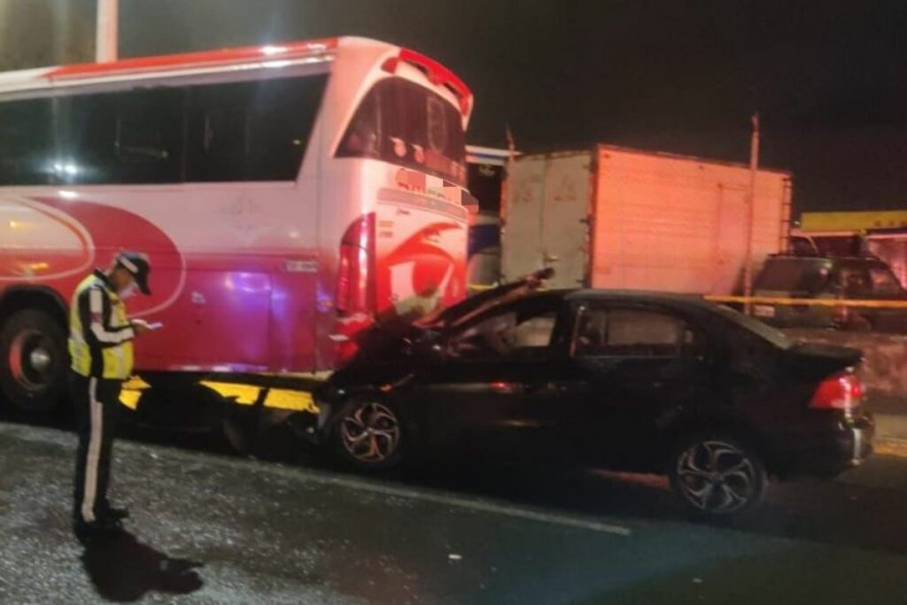 Un siniestro de tránsito se registró en Quitumbe.