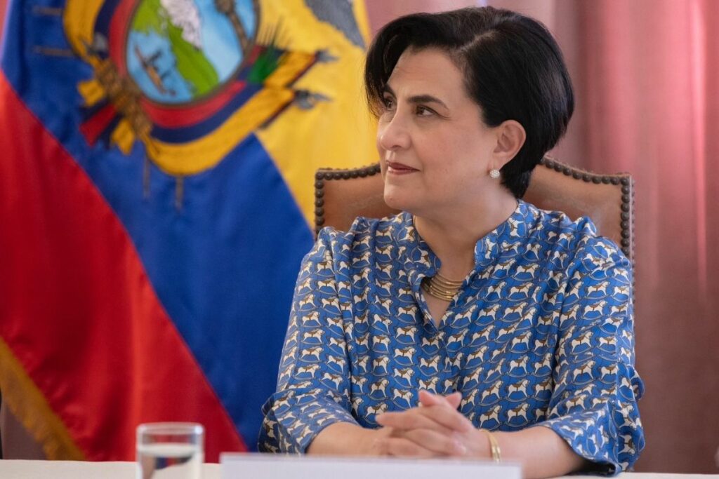 La ministra Gabriela Sommerfeld confirmó la reunión con su homóloga de Colombia en Quito