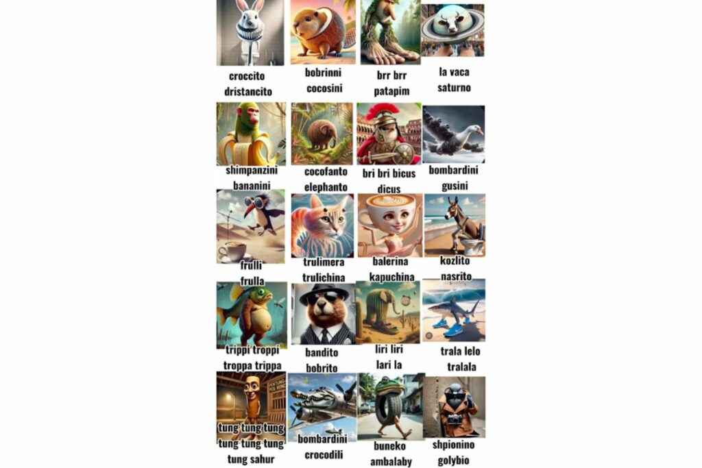 Principales Brainrot. 