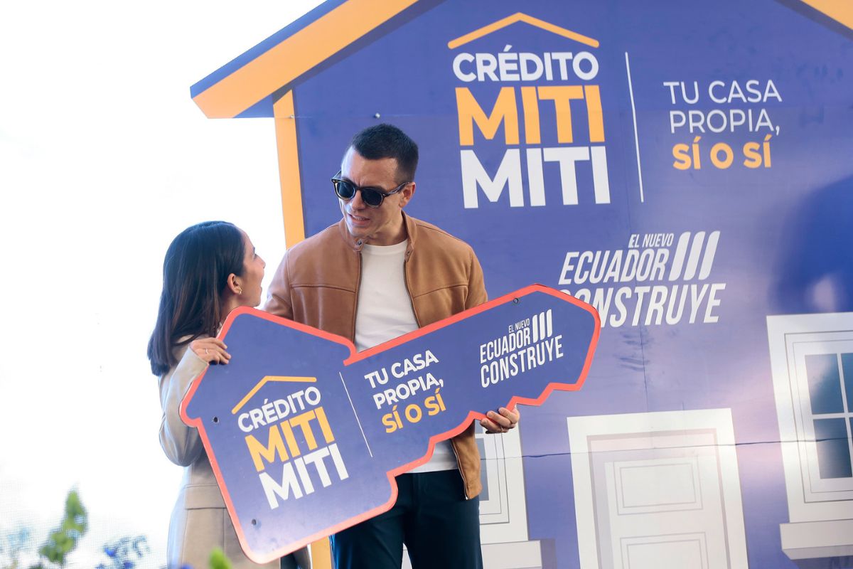 Gobierno entrega las primeras casas del proyecto Portonovo en Manabí bajo la modalidad ‘Miti Miti’