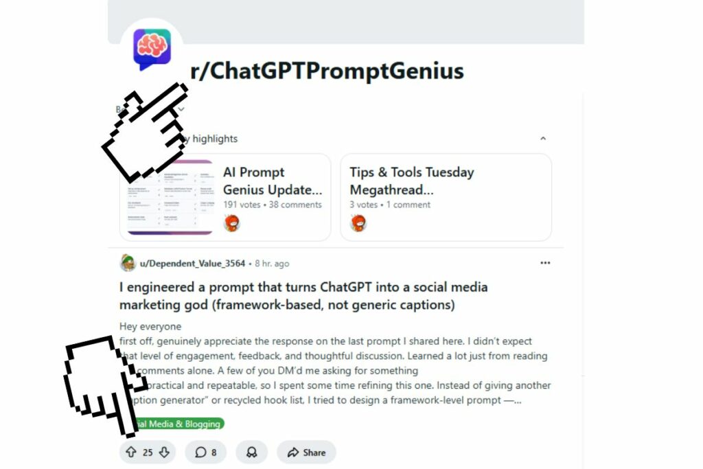 Sistema de votos de Reddit.