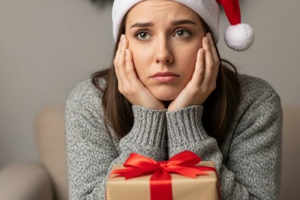 No siempre se reciben bien los regalos navideños. 