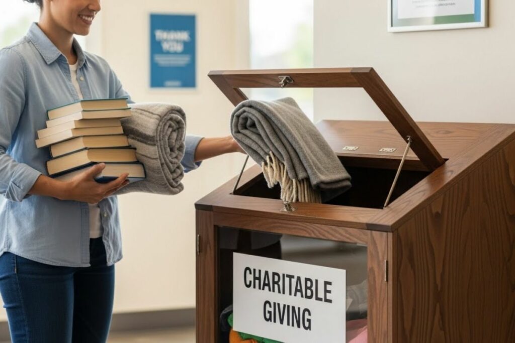 Una opción útil está en la donación. 