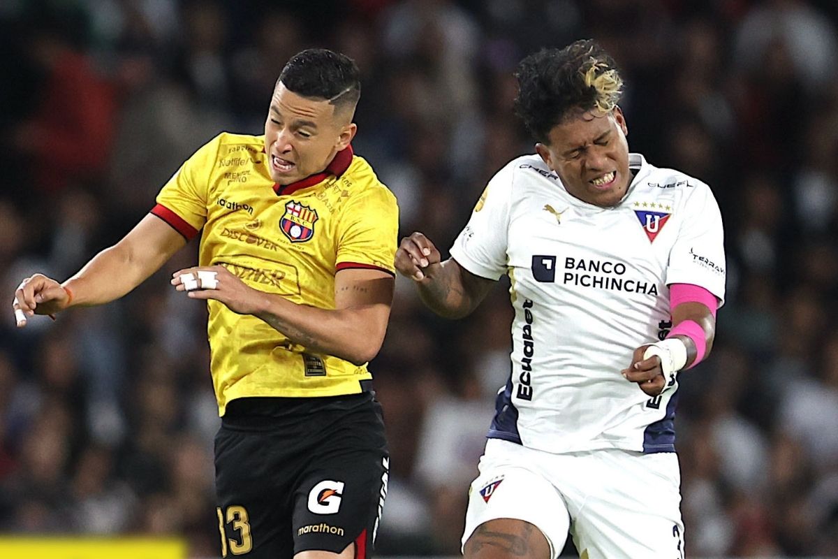 ¿A qué hora juega Liga de Quito vs. Barcelona SC en la liguilla por el título?