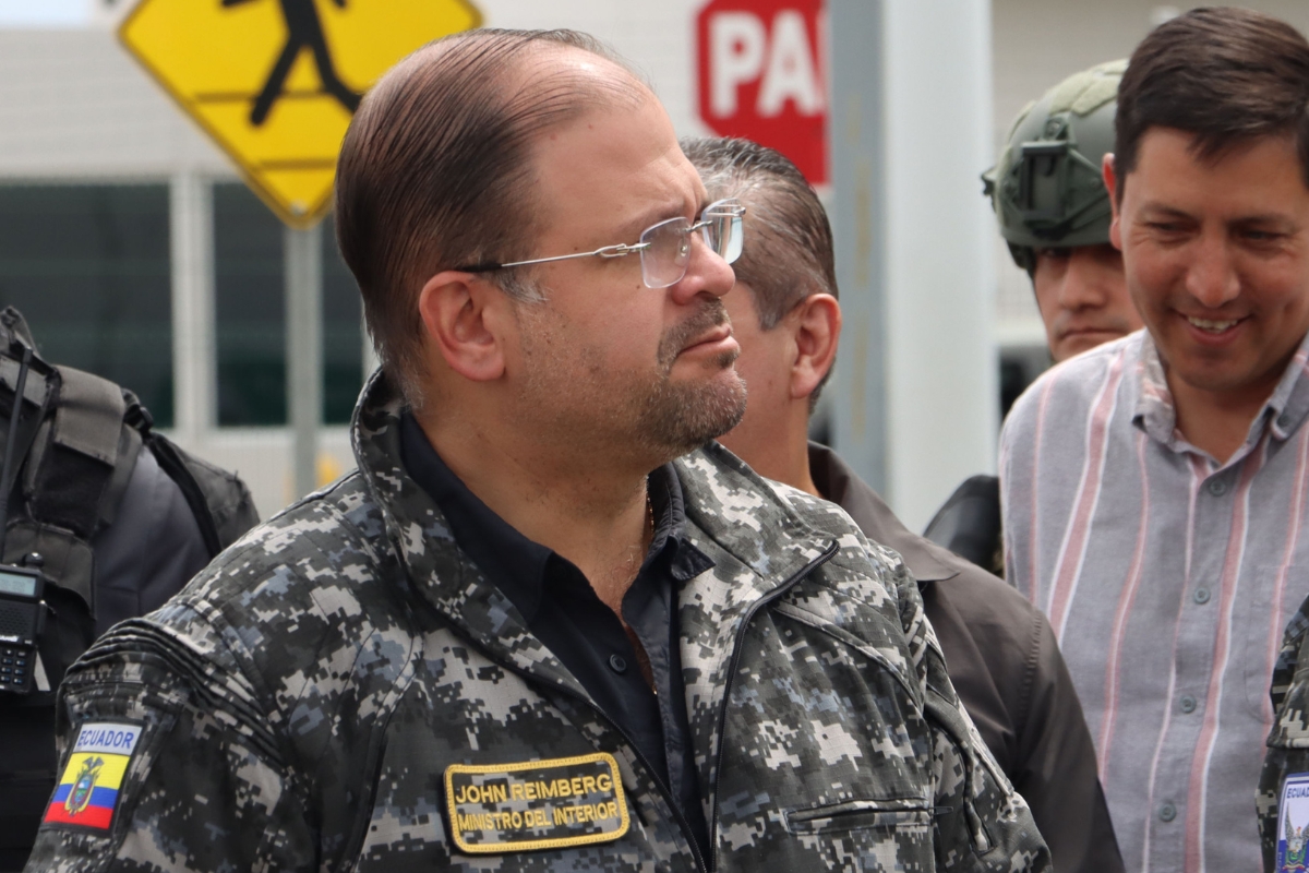 John Reimberg asegura que ‘la paz en Imbabura llega a partir de hoy’