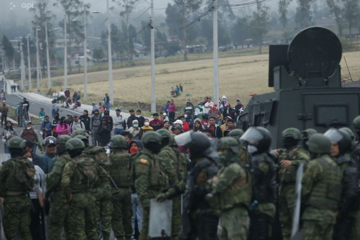 Conaie informa sobre fallecimiento de joven herido en Otavalo
