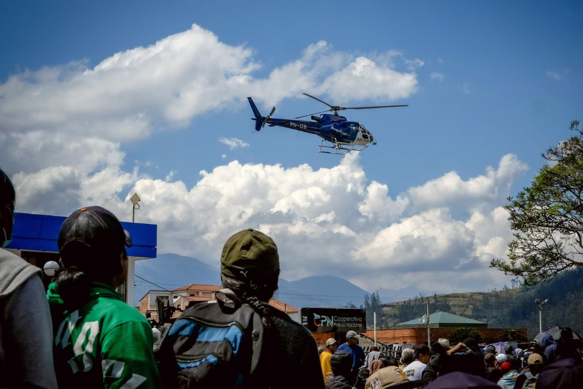 Conaie convoca a donar en el norte de Quito para convoy humanitario dirigido a Imbabura