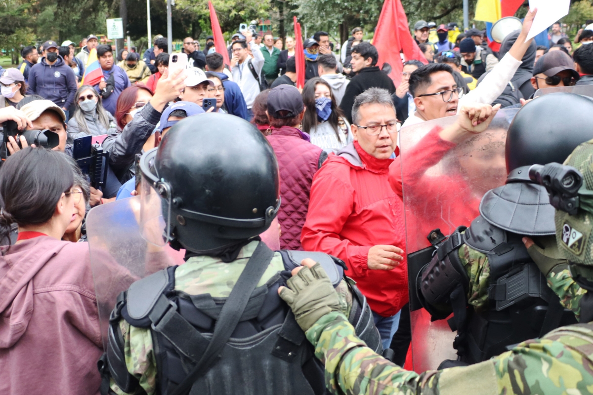 Este es el número de detenidos en el paro hasta este viernes 17 de octubre, según la Policía