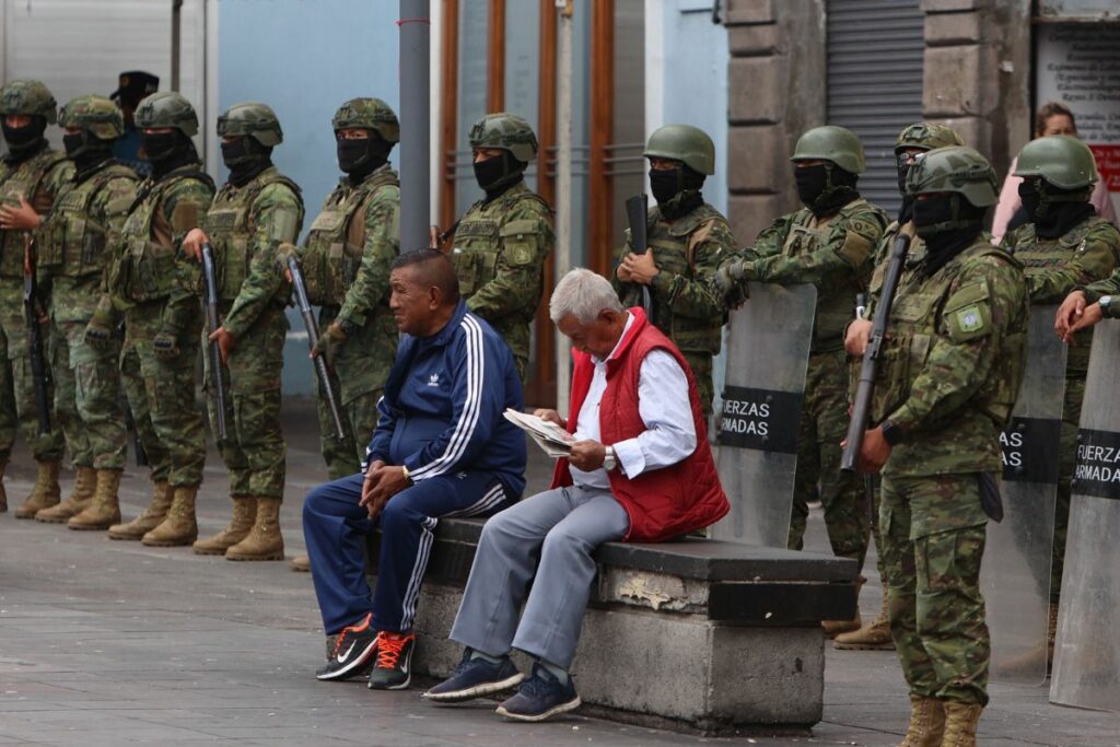 Las Fuerzas Armadas ejecutan el Plan de Defensa de Quito por el paro en ...