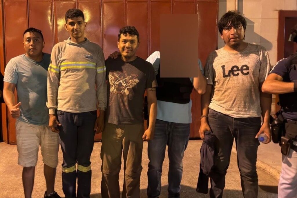 La Policía localizó a los cuatro desaparecidos en Vinces, Los Ríos.