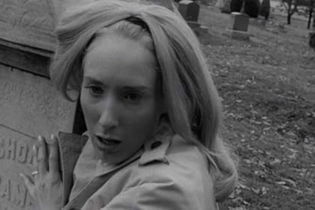 Escena de 'La noche de los muertos vivientes', George A. Romero.