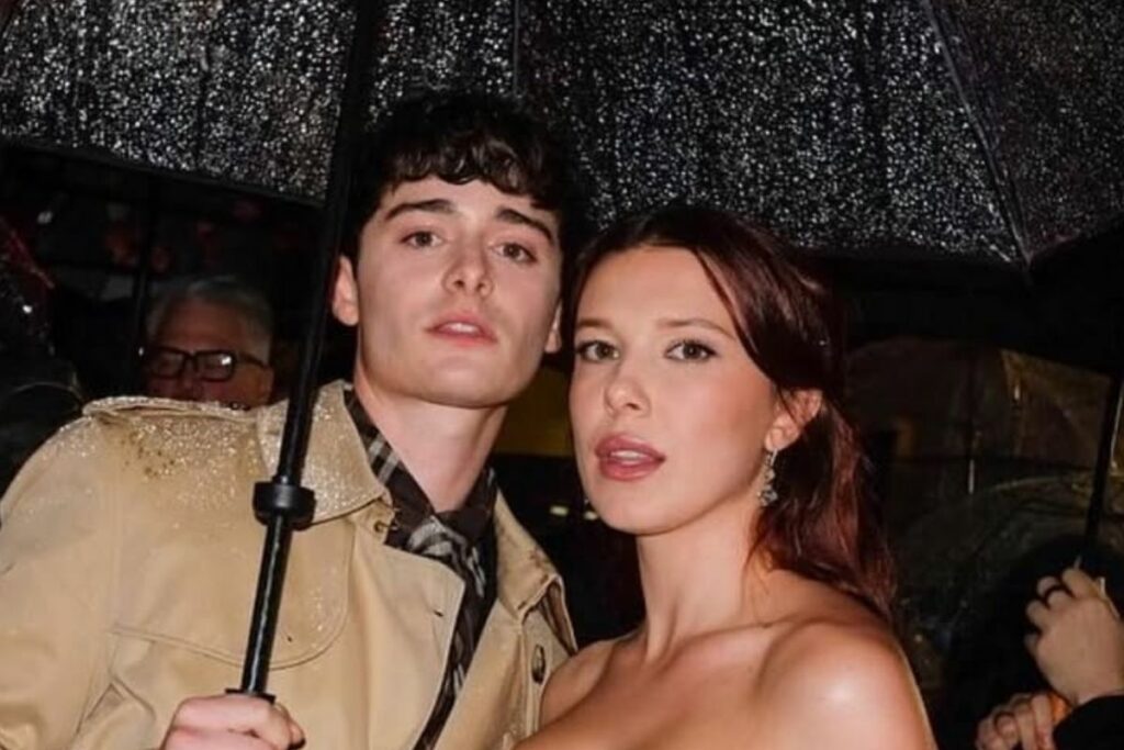 Noah Schnapp y Millie Bobby Brown, parte del elenco de 'Stranger Things'.
