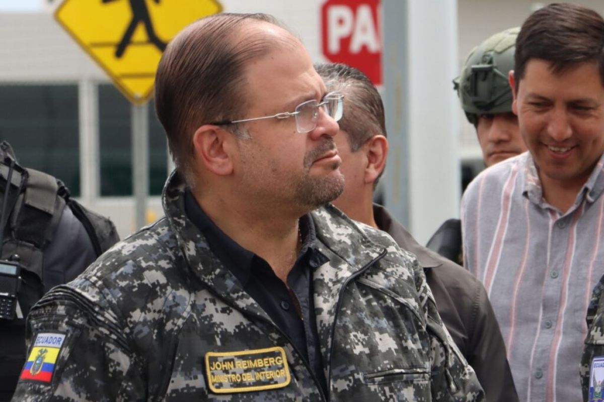 John Reimberg informó sobre resultados de los operativos de seguridad en Santa Elena