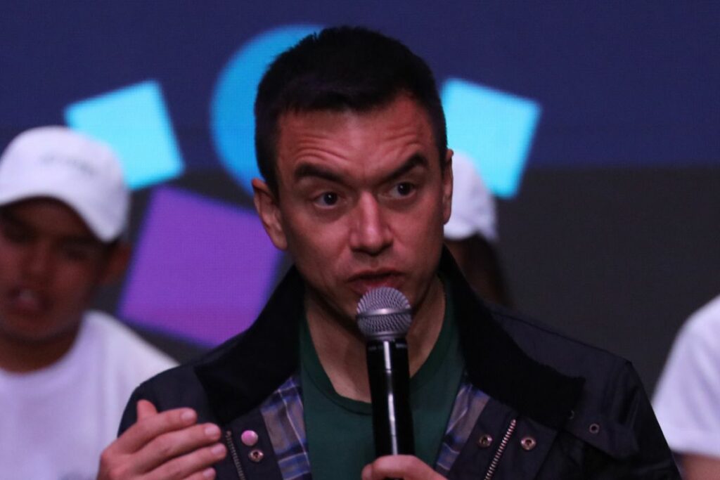 El presidente Daniel Noboa compartió la información en su cuenta de X. Foto: API